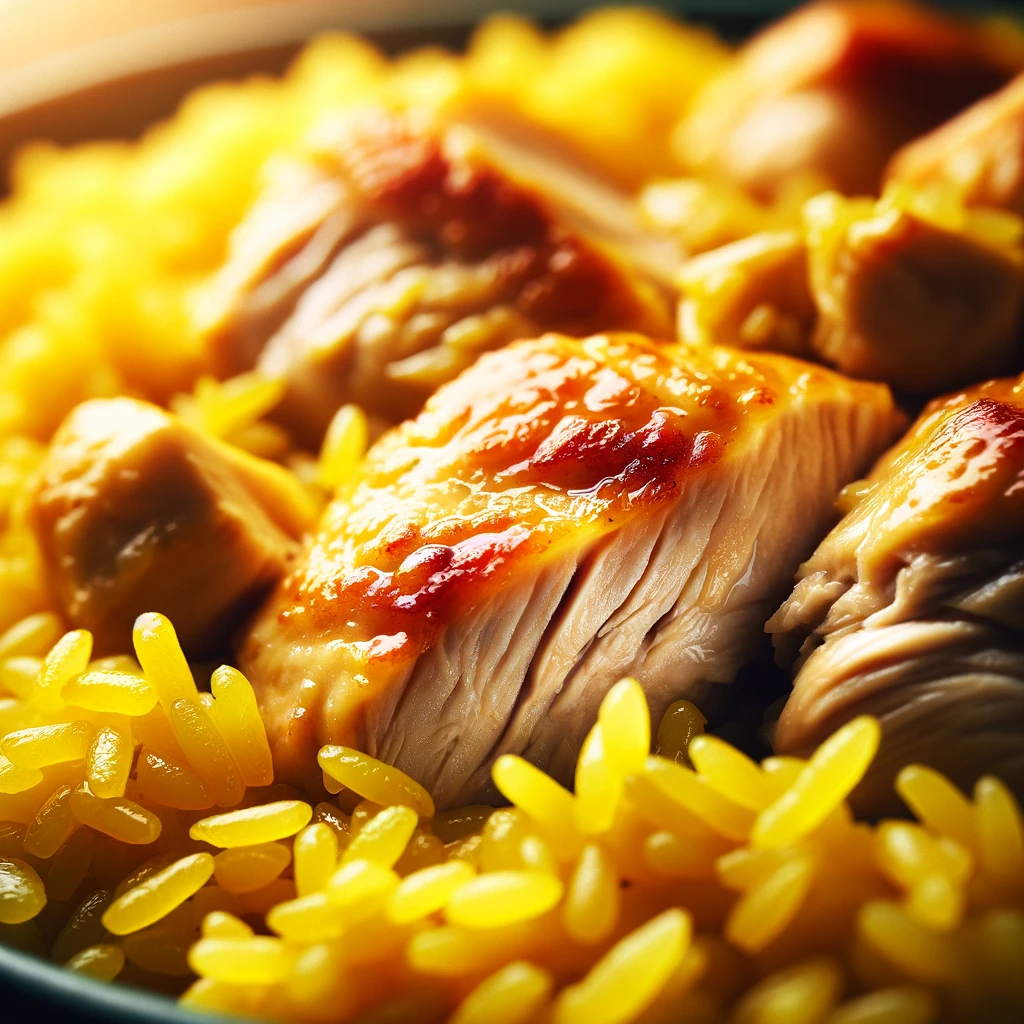 CHICKEN AND YELLOW RICE RECIPE