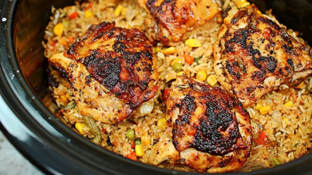 SLOW COOKER CHICKEN AND RICE RECIPES