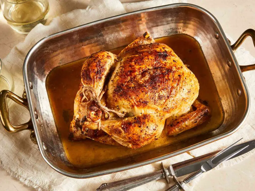 Roast Chicken in Roaster Oven Recipe